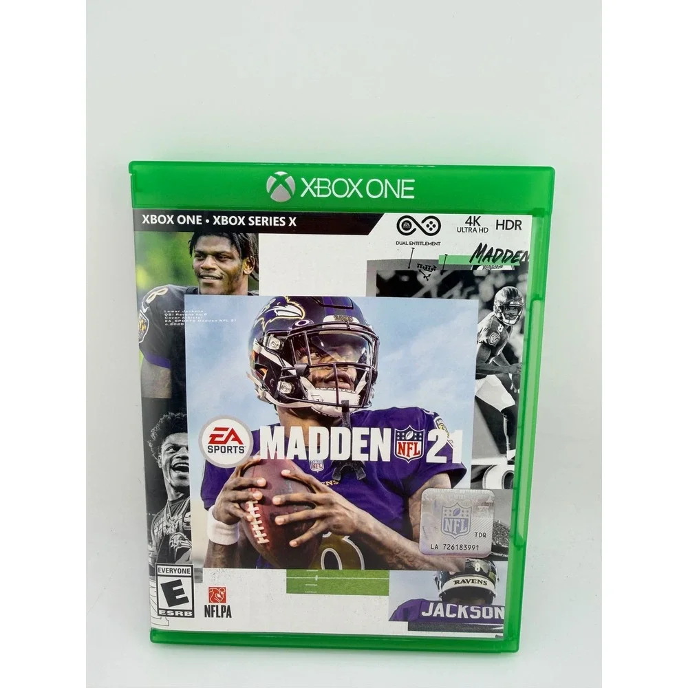 Madden NFL 21 Xbox One Xbox Series X EA Sports Football‎ Game Disc 4K HDR